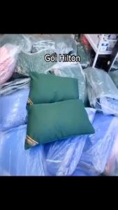 Ruột gối Hilton_ruột gối đầu bông gòn cao cấp kt 45x65 và 50 x70cm chuyên dùng cho khách sạn và homstay