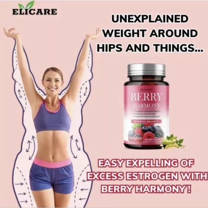 Elicare BERRY HARMONY - Balance Female Hormones Tablet