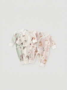 GURCOOC | Đồ Ngủ Bodysuit Cotton Cho Trẻ Sơ Sinh