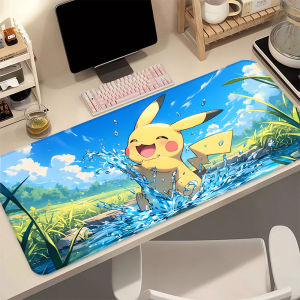 Bandai | Anime Mouse Pad Print Non-Slip Rubber P-Pokemons Mousepad Waterproof Desk Mat for Computer Laptop Gamer Home Office Accessories