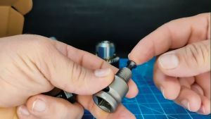 1/2" Drill Chuck Adaptor For Impact Wrench Conversion 1/2-20UNF Keyless with 1 Pc Screw