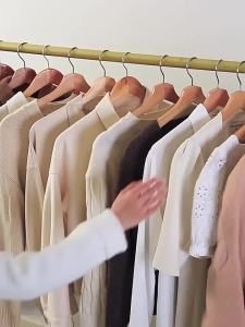 Garment Coat Dust Moisture proof Protection Transparent Square Full Cover for Floor-standing Drying Rack for Clothes