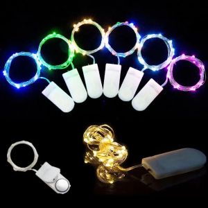 10 ชิ้น/5 ชิ้น Fairy Light ไฟ LED String แบตเตอรี่ใหม่ปี Garland งานแต่งงานแสงตกแต่งห้องนอนคริสต์มาสไฟกลางแจ้ง