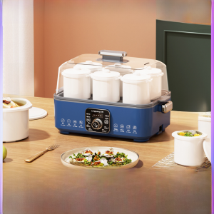 Smart Electric Ceramic Steamer Pot Automatic Home Use Three-Layer Soup Kitchen Appliance Steam Cooker Rice Cooker Blender