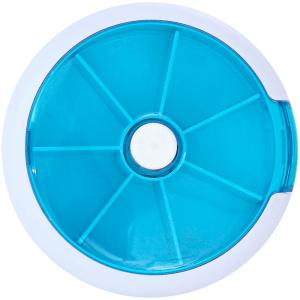 FaSoLa | Pill Splitter Organizer with Rotating Compartments for 7 Days