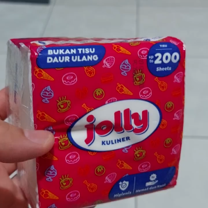 1 PACK ISI 10 PCS TISSU JOLLY MINI POP UP SERBAGUNA