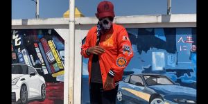 Varsity Jacket Baseball NY Series Orange Taslan Bordir Unik Premium Jaket Bomber JunasCloth