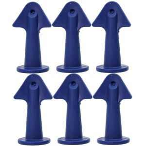 6pcs Multi-functional Sealant Nozzle Scraper Floor Caulking Tools Silicone Sealant Nozzles Kit Home Improvement Set Grout Tool