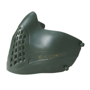 BOOIU Tactical Face Mask Windproof Dustproof Personal Protection for Airsoft Paintball Outdoor CS Games Adjustable Comfort