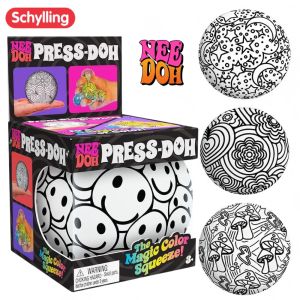 New NeeDoh Fuzz Ball Series Desktop decompress Ornament Stress Relief Toy Suitable for Under Pressure Fun Soft Stress Ball Gifts
