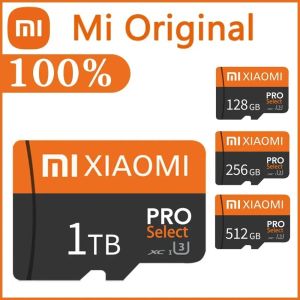 Xiaomi ต้นฉบับ2TB ไมโครการ์ด SD Tf/sd 128GB 256GB 512GB 1TB กล้อง Class10ขนาดเล็ก/การ์ดเก็บข้อมูลโทรศัพท์