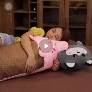 Everyday B24 Boneka Bantal Tidur Bentuk  Panjang  Bantal Guling Anak Karakter 2 Sisi Bantal Sandaran
