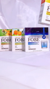 Viên Sủi Tiêu Hóa FOBE - Hỗ Trợ Tiêu Hóa Giảm Đầy Hơi Ăn Không Tiêu Chướng Bụng - Hộp 20 Viên