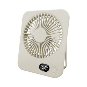 Mini Portable Fan USB Desk Fan Rechargeable Table Fan Wall Mount Hanging Fan 5 Gear Student Desk Fan Office Camping Table Fan