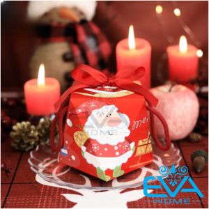 Hộp Giấy Đựng Quà Noel / Hộp Quà Giáng Sinh Hình Dáng Kim Cương Diamond 3D Nhiều Mẫu Dễ Thương