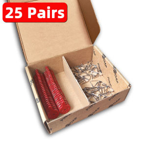 PINMOAP 1/25 Pairs MTB Road Bike Disc Brake Pads Wear Resistant Resin Brake Pads Quiet Heat Dissipation Bicycle Replacement Part