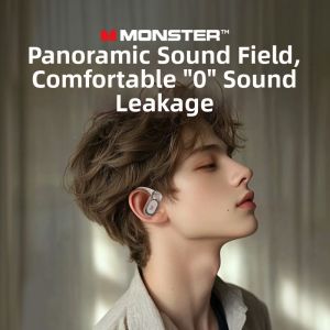 monster | Wireless Sports Ear-Hook Headphones AI Intelligent Conversation Real-Time Translation