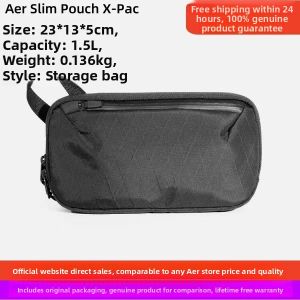 Original AER Slim Pouch X-Pac Portable Waterproof Wear-Resistant Handbag Personal Items Storage Bag Sport Outdoor Accessories