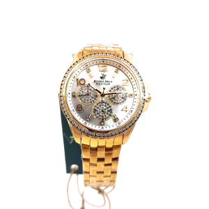 Beverly Hills Polo Club Crystal-Accented Multifunction Watch (BP3572C.130)