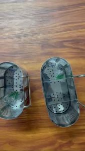 CAM KẾT ĐẢM BẢO 100% INOX 304- Ống đựng đũa bằng inox 304 chuẩn OVAN 2 NGĂN  OVAN 3 NGĂN ĐÁNH BÓNG ĐẸP HÀNG ĐẶT