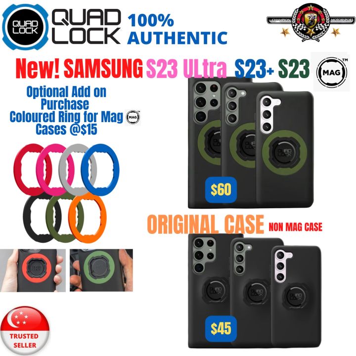 Quad Lock Samsung Galaxy / Mag Case S22 Ultra/ S23 Ultra/ S23+Plus