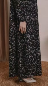 Aline Gamis Wanita Safyera Dress Matt Rayon Gamis Simple Sage AL05