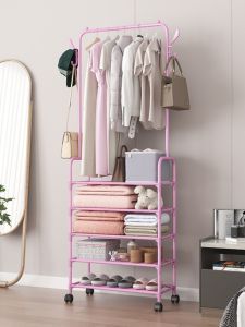 Multifunctional Shoe Hat Rack Multi-layer Combination Storage Rack Coat Rack Bedroom Entrance Integrated Storage Rack
