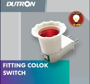 Fitting Colok Plus Saklar On Off / Tempat Lampu Dutron/Itami