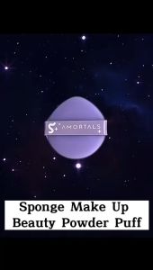 Spons Bedak Busa Lembut Beauty Powder Puff Foundation BB Cream Alat Bantu Rias Wajah Segel Bayangan Kontur Mata - FR Gallery