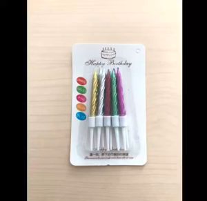 Lilin ulir metalic / Lilin ulir biasa