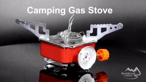 Kompor Portable Mini Camping Model Kotak Lipat + Gas Kaleng Portable Modern