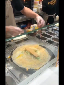 LENODI Pancake Machine Electric Crepe Machine: 40cm Large Crepe Maker Machine Non-stick pan