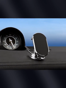 ผู้ถือโทรศัพท์มือถือในรถยนต์ ผู้ถือโทรศัพท์มือถือพับได้ การดูดแม่เหล็ก การปรับ 360 องศา การหมุน กรอบสนับสนุนการนำทาง อุปกรณ์ตกแต่งโลหะแบบแพทช์