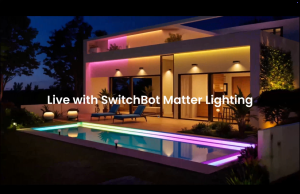 SwitchBot Floor Lamp Smart LED | Matter Supported | Works with Alexa/Google/Apple (UK Plug)