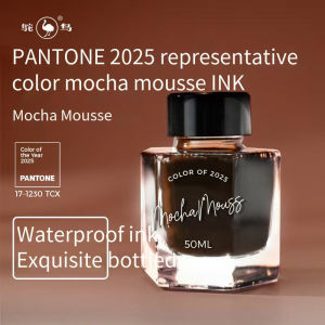 HERO | Bút Màu Hàng Năm Ostrich Ink 2025 Dành Cho Học Sinh Kèm Bút Chấm Mực Hương Cà Phê Mocha Mousse Chống Nước Dùng Để Luyện Viết