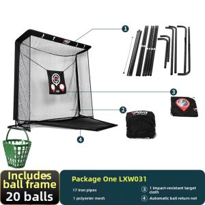 PGM GOLF | Indoor and Outdoor Golf Practice Net for Swinging