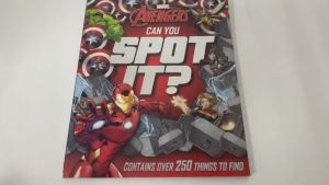 Marvel Avengers Can You Spot It? Activity Book For Kids To Search Look & Find