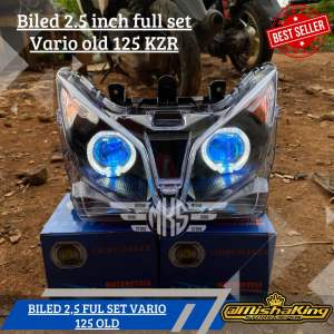 Lampu biled vario 125 vario lama full set reflektor tinggal pasang