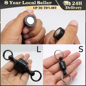 New Carp Fishing Magnetic Tool Release Holder Fly Fishing Retractor Net Release Clip With Keychain Fishing Clip