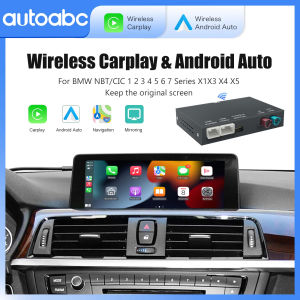 Wireless CarPlay Android For BMW NBT CIC System 1 2 3 4 5 Series X1 X3 X4 X5 F20 F21 F30 F31 F34 F10 F48 F25 F26 F15 F60 F10 E84