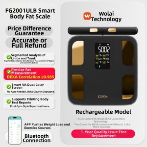 Welland | Eight-electrode Smart Body Fat Scale