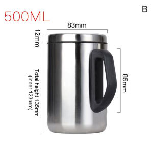 Stainless Steel Double Layer Insulated Thermal Moto Cup Water Bottle Camping Tea Cup【SMQ】
