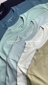 Common Goods Short Sleeve Oversize T-Shirts - Sienna Brown
