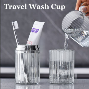 Portable Travel Wash Cup Toothbrush Storage Box Mouthwash Cup Toothbrush Holder Toothpaste Box