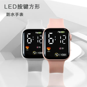 Waterproof Sports Watch for Boys Students Children Elementary School Middle School Trendy Anti-fall Electronic Table