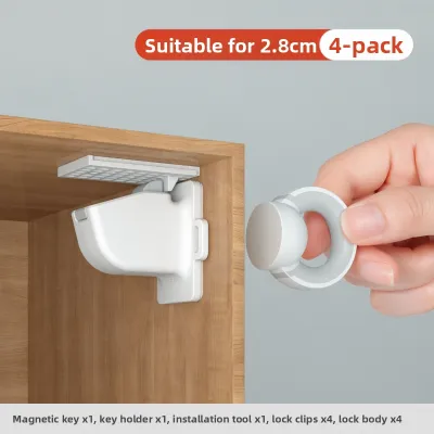EUDEMON | Magnetic Childproof Drawer Lock Invisible