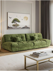RUFEI | Chenille Cloudy Cream Designer Sofa