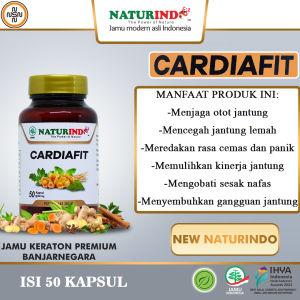 CARDIAFIT Obat Jantung rasa CEMAS Takut Panik Khawatir nyeri sakit dada berdebar sesak nafas