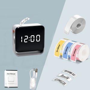 Máy In Nhãn Mini Không Dây Di Động Với Máy In Nhiệt Cuộn Giấy Dành Cho Văn Phòng Gia Đình Máy Dán Nhãn Với Nhiều Mẫu Mã