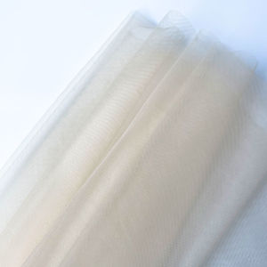 Pure Color Nude Flesh Color Nylon Stretch Mesh Tulle Soft Fine Fabric for DIY Clothes Wedding Veil Dress Curtain Decor By Yard